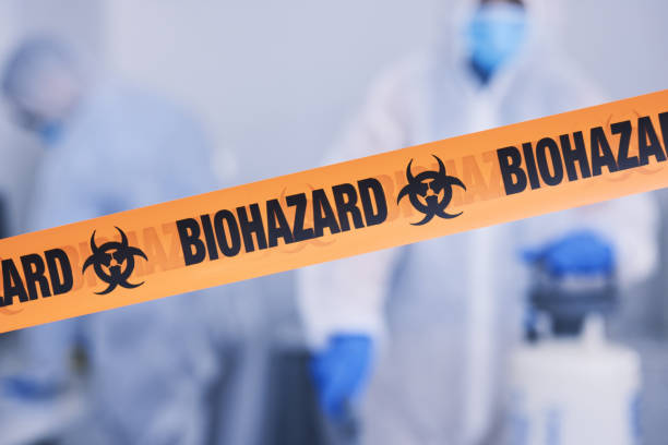 Professional Blood Cleanup technician working in Port Edwards, WI